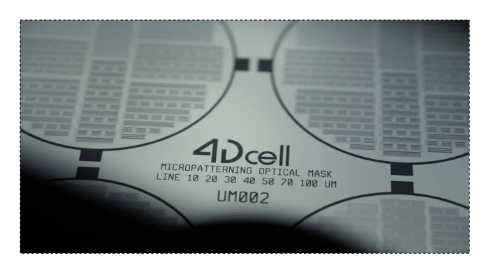 4Dcell micropatterning quartz mask